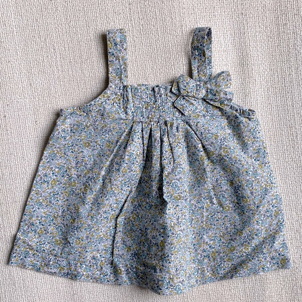 Bout’chou floral tank, sz 9 months